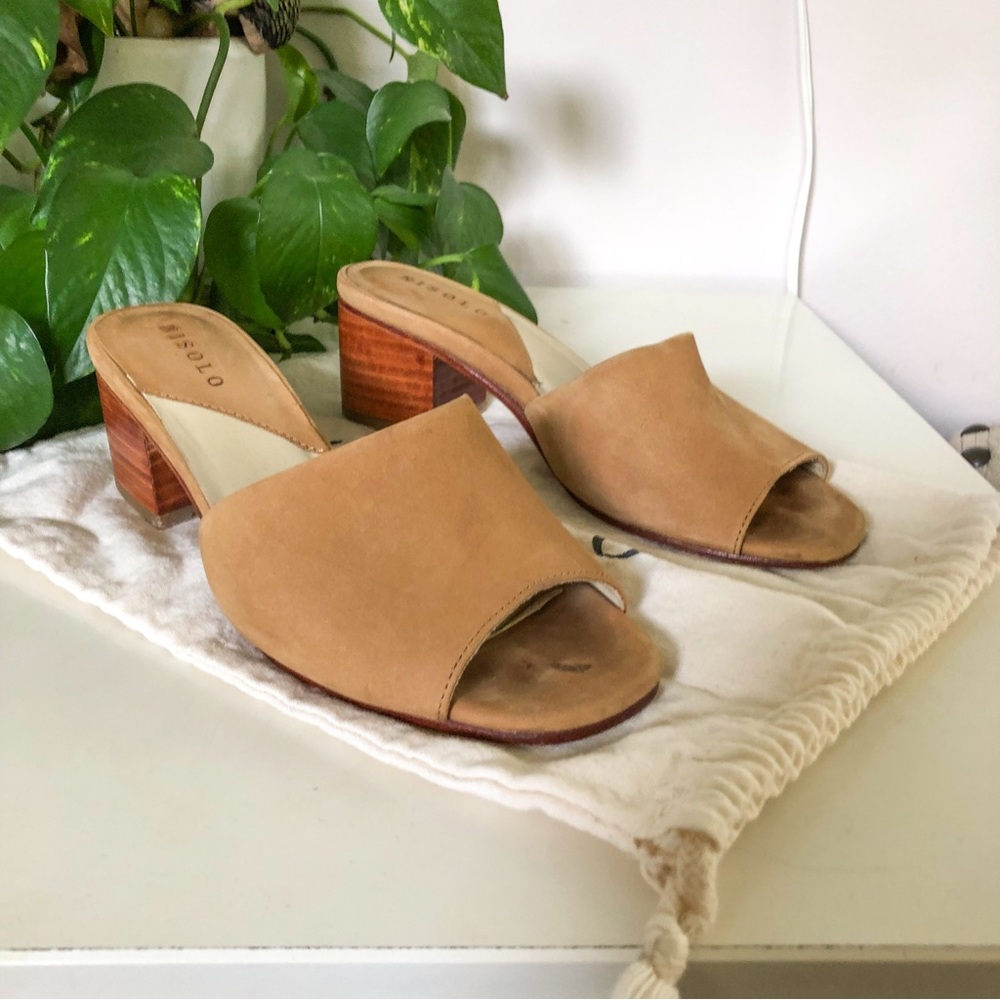 Nisolo Elizabeth Slide Heel Sandal size 6 - Picture 3 of 11